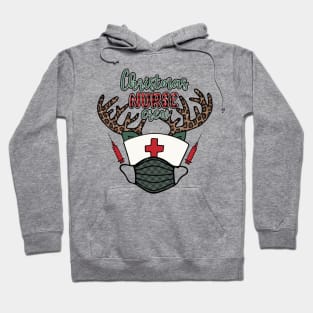 Christmas nurse crew Hoodie